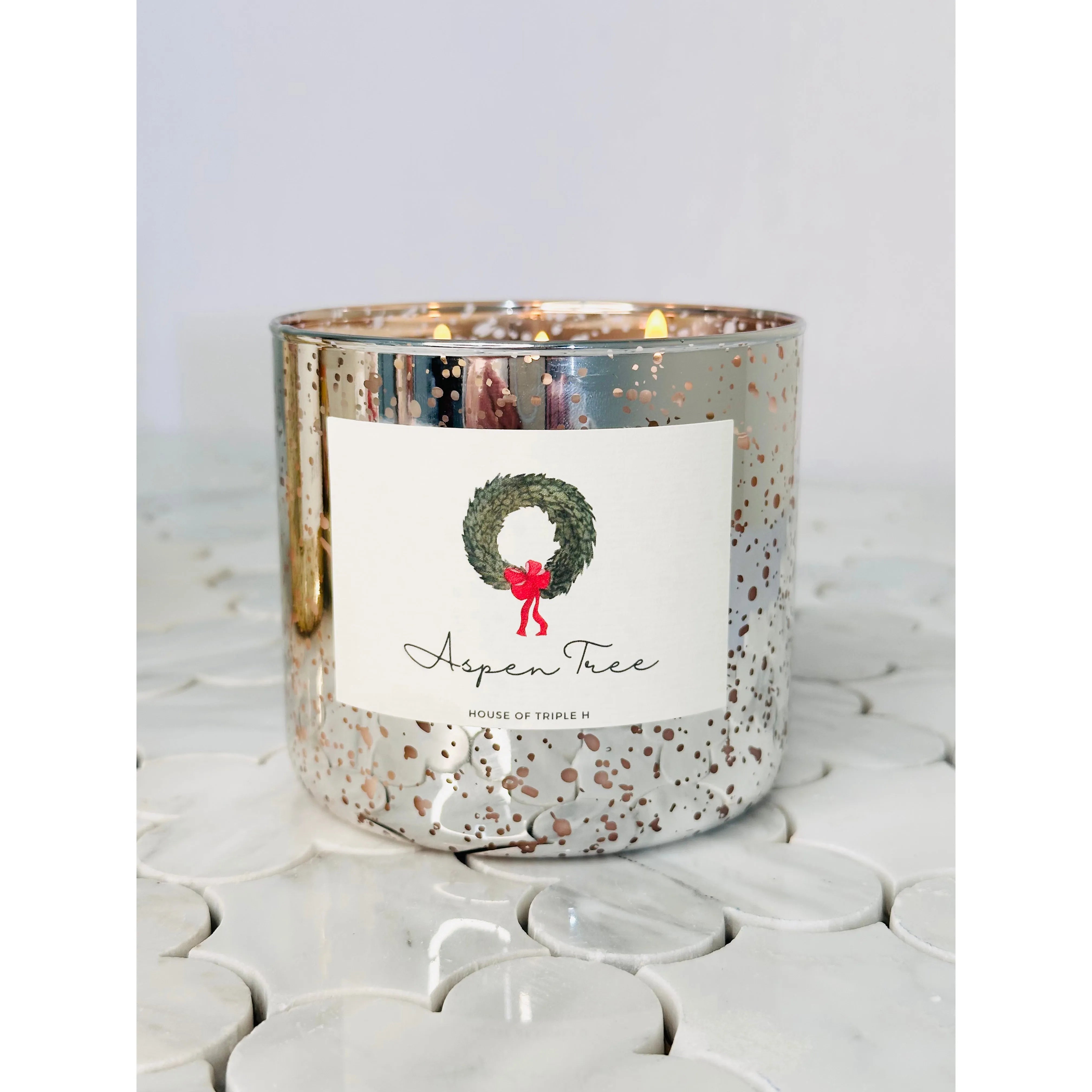 Aspen Tree 3 Wick Mercury Candle