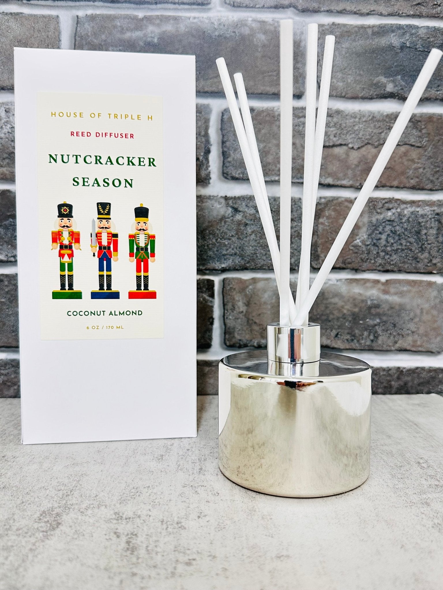 Nutcracker Season Reed Diffuser