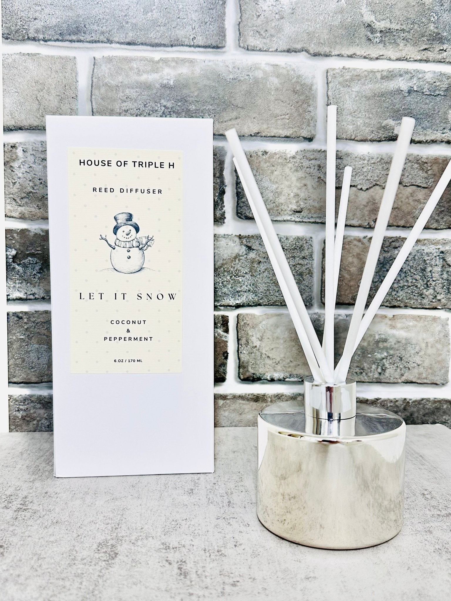 Let It Snow Reed Diffuser
