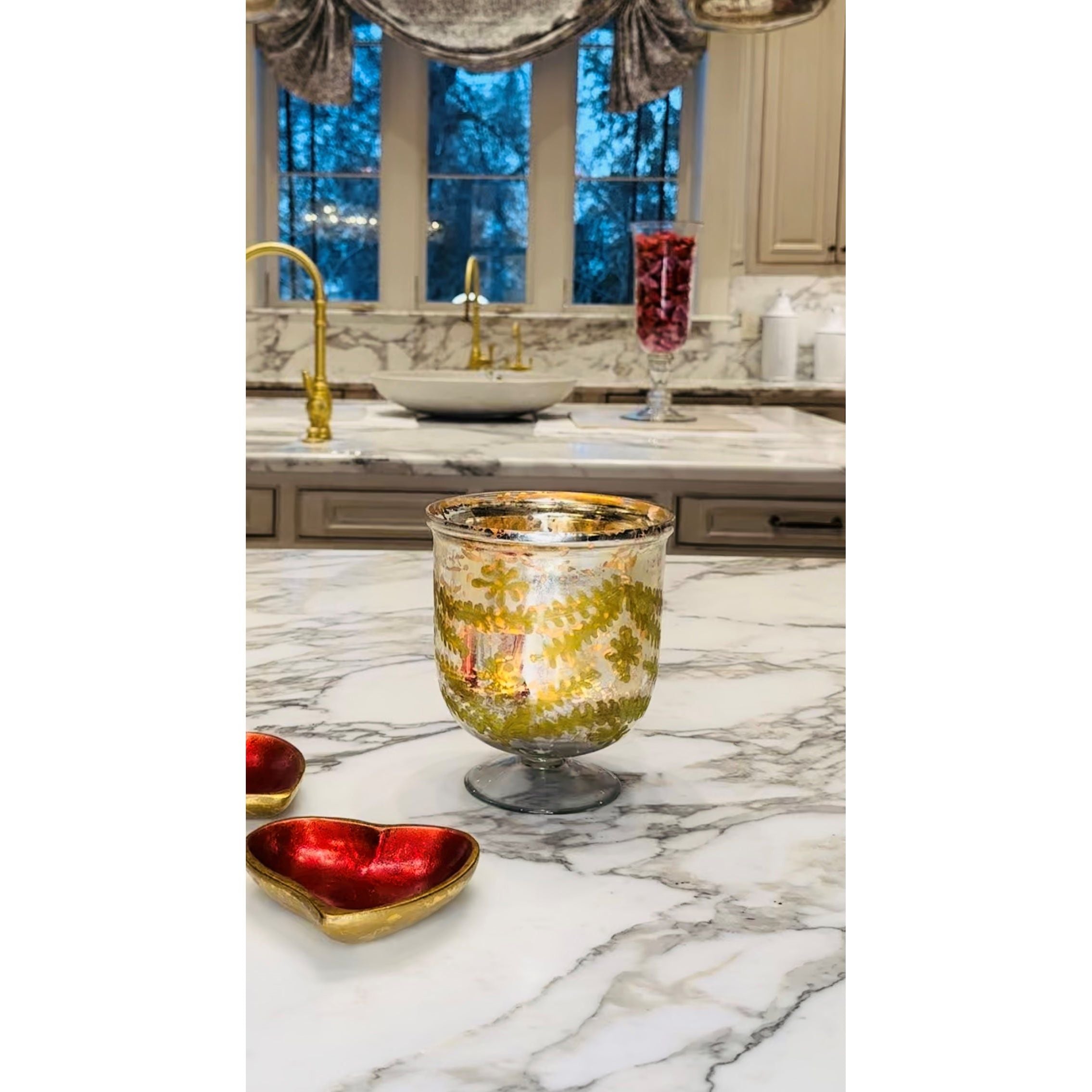 Goldie Antique Mercury Candle